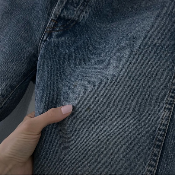 RE/DONE High Rise Blue Denim Mom Jeans 26 - Picture 12 of 12